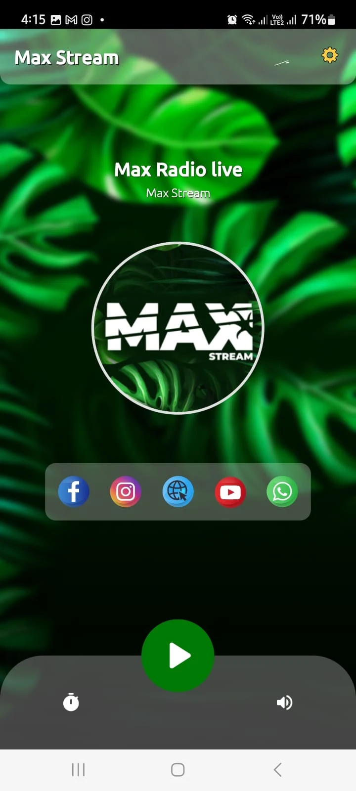 Max Radio y Tv screenshot